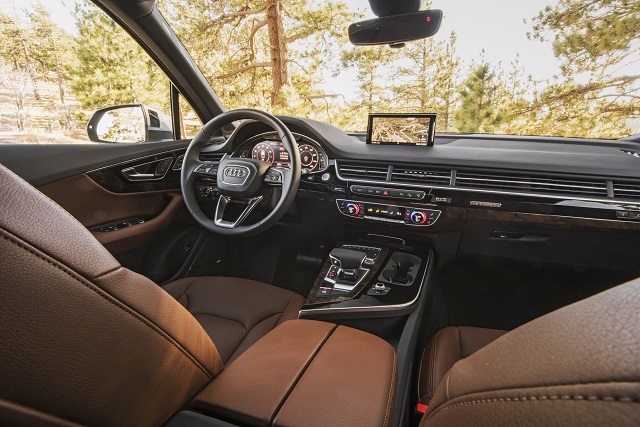 2019 Audi Q7 Pickup Truck interior