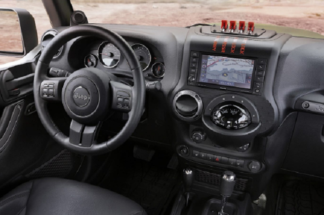 2020 Jeep Wrangler JT Pickup Truck interior