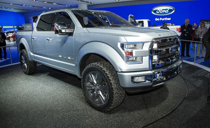 2019 Ford Atlas Pickup Truck Concept front view