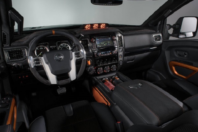 2019 Nissan Titan Warrior interior