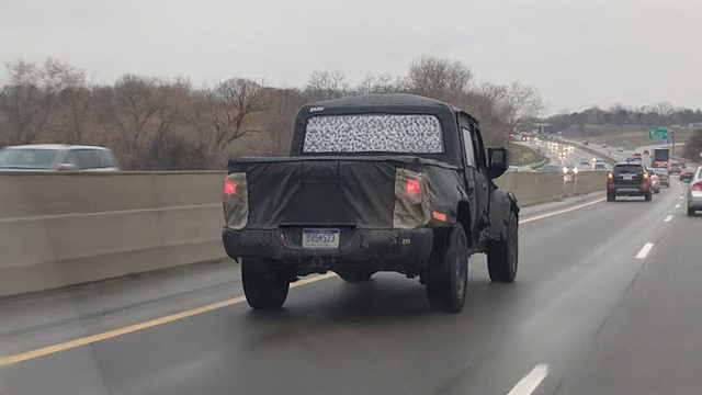 2019 Jeep Scrambler rear view