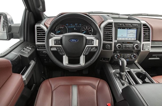 2020 Ford F-150 Lightning interior