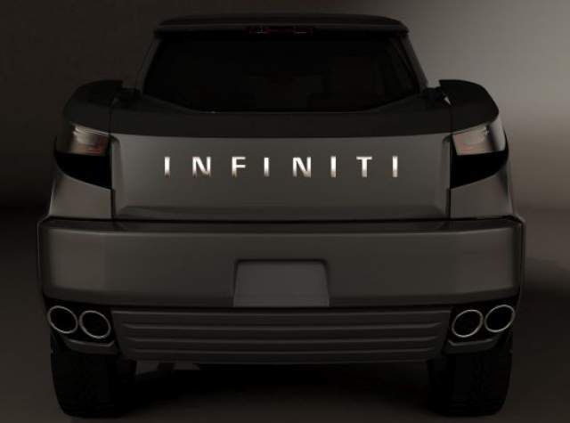 Infiniti Pickup Truck Concept rear