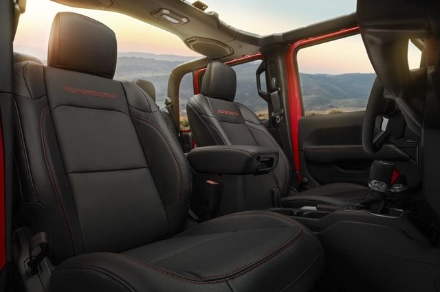 2020 Jeep Gladiator interior