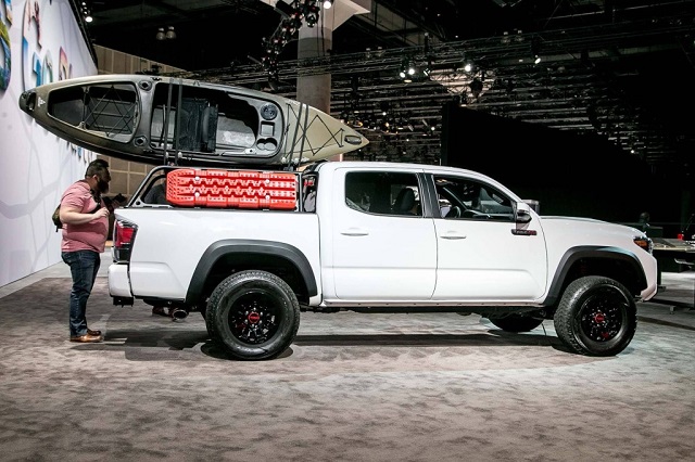 2020 Toyota Tacoma side view