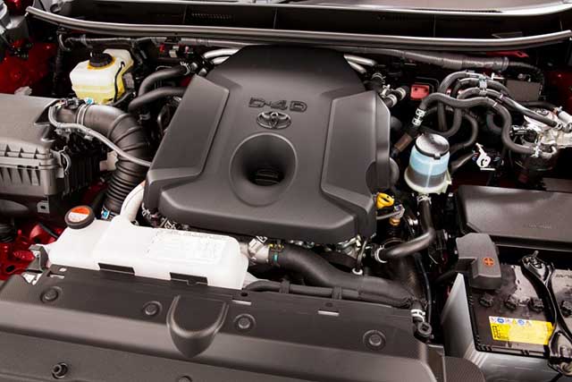 2020 Toyota Tundra diesel engine