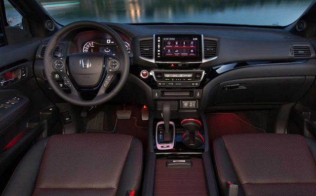 2020 Honda Ridgeline interior