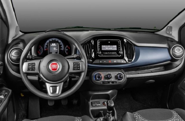 2021 Fiat Mobi Pickup Interior Render