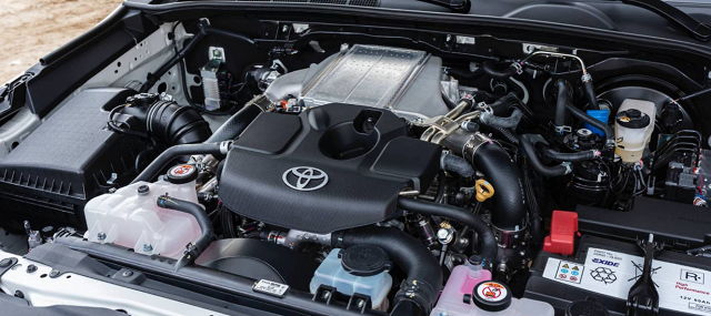 2023 Toyota Hilux engine