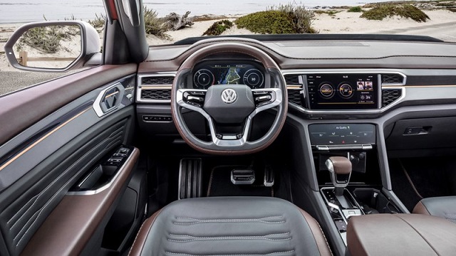 2023 VW Atlas Tanoak Interior