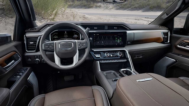 2024 GMC Sierra 2500HD interior